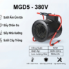 quạt sấy công nghiệp 5kw
