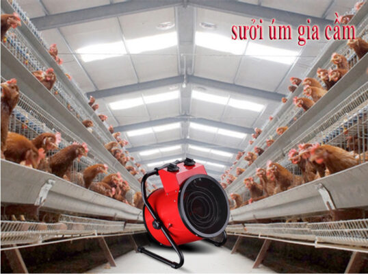 quạt sưởi úm 3kw